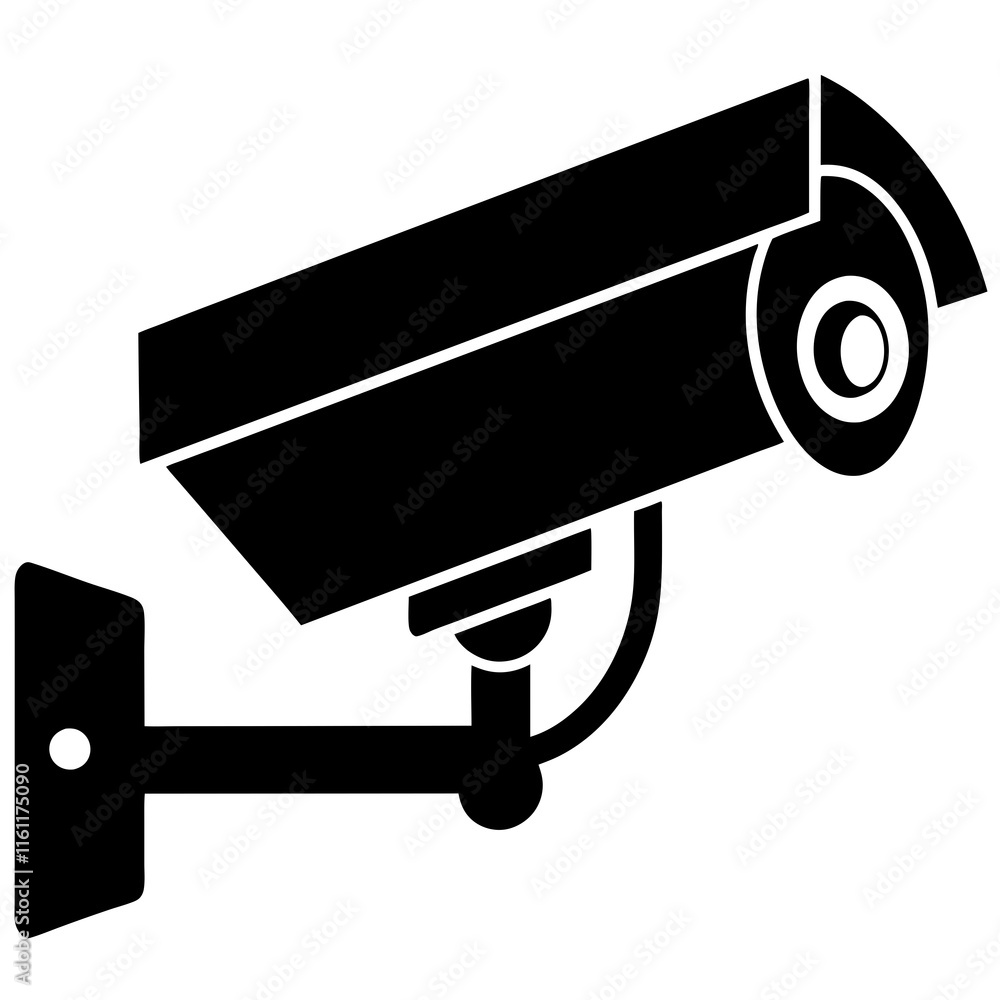 security camera isolated on white security camera isolated on white