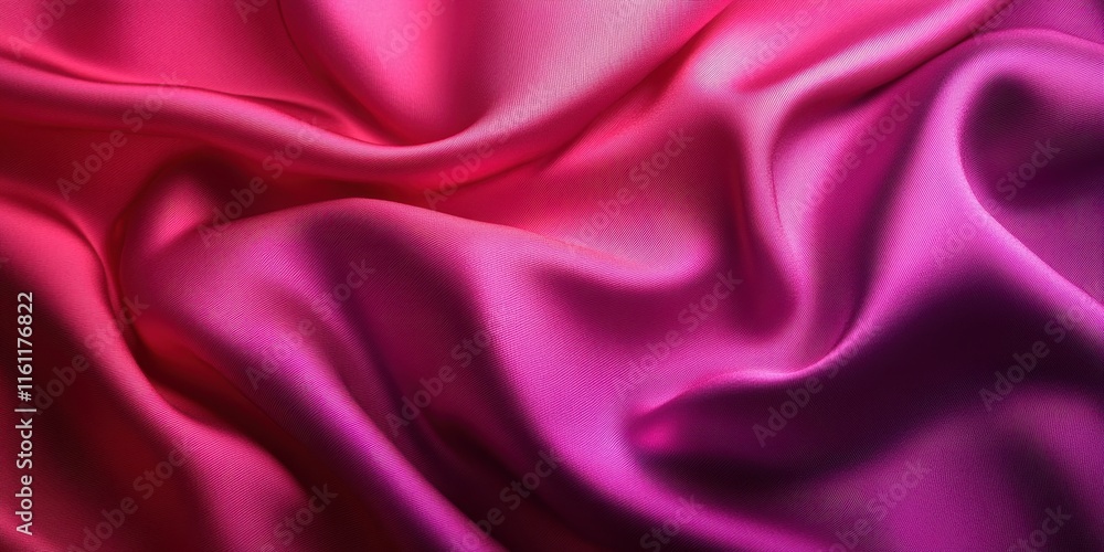 Silky fabric showcases a beautiful blend of pink and purple hues, flowing gracefully with soft, inviting texture, perfect for textile design inspiration Silky fabric showcases a beautiful blend of pink and purple hues, flowing gracefully with soft, inviting texture, perfect for textile design inspiration