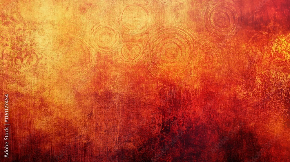 Obraz premium Intricate Abstract Background with Warm Colors and Detailed Texture