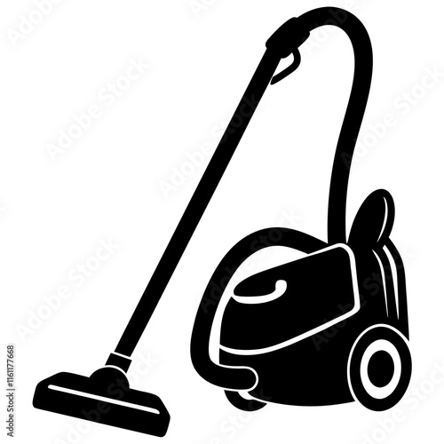 vacuum cleaner isolated on white