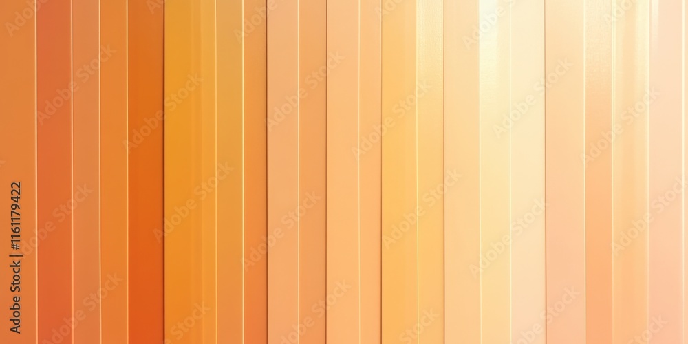 Obraz premium Vertical stripes of orange hues blend together to form an abstract pattern that evokes warmth and energy, perfect for creative projects or backgrounds