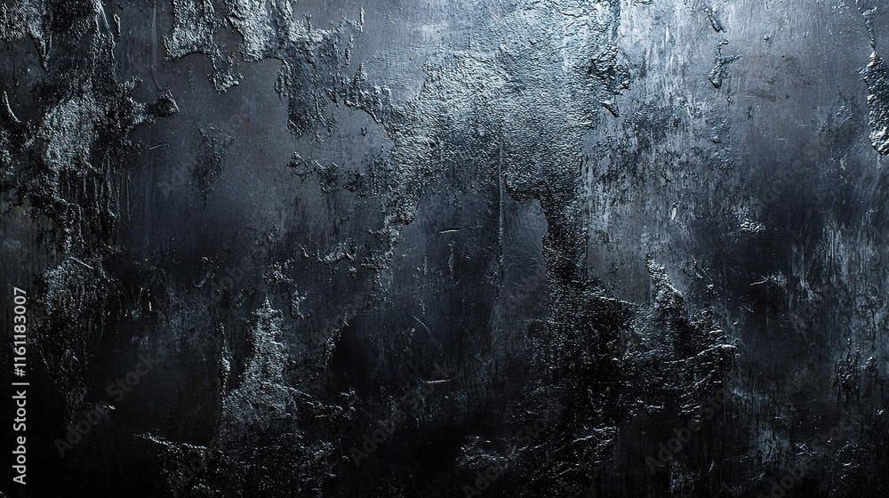 Dark Brushed Metal Background with Polished Textures and Patterns Dark Brushed Metal Background with Polished Textures and Patterns