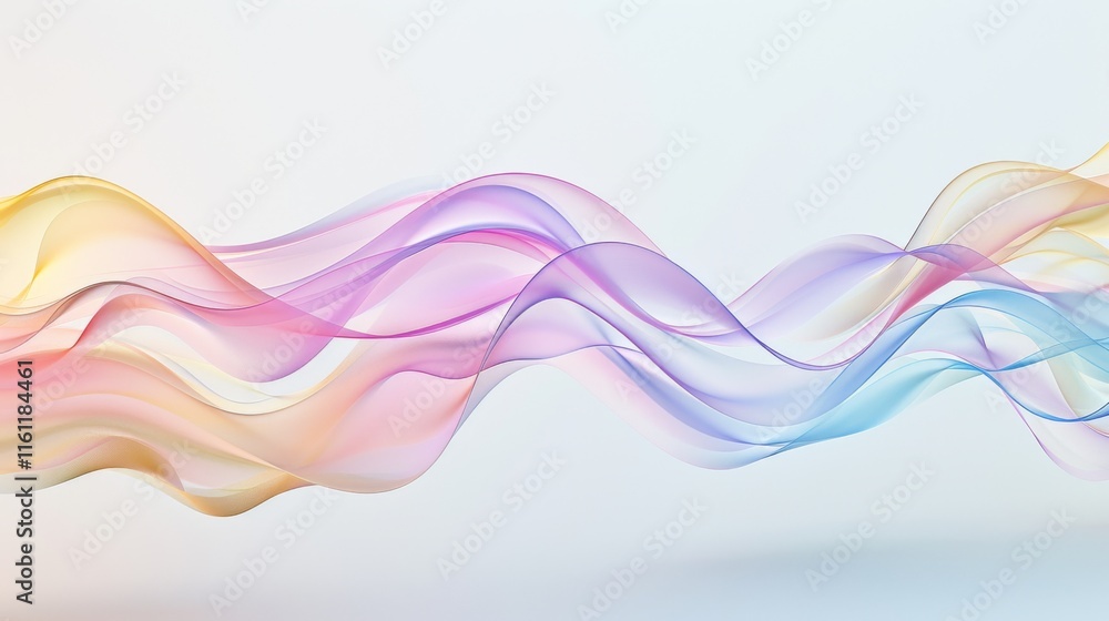 Mesmerizing Fluid Waves of Vibrant Chromatic Gradients - Abstract Digital Art Composition Mesmerizing Fluid Waves of Vibrant Chromatic Gradients - Abstract Digital Art Composition