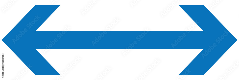 Dual Black arrow icon vector. Long arrows icon set. Right direction and left direction arrow icon. Double arrow icon isolated on white background. Vector graphic illustration. Dual Black arrow icon vector. Long arrows icon set. Right direction and left direction arrow icon. Double arrow icon isolated on white background. Vector graphic illustration.