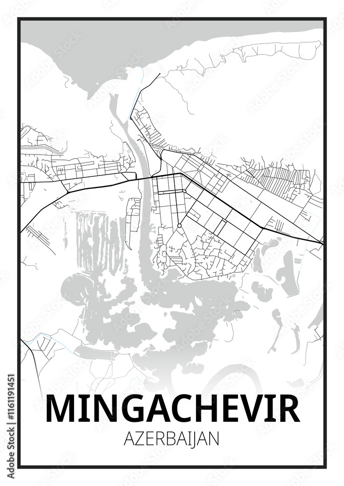 Obraz premium Mingachevir, Azerbaïdjan