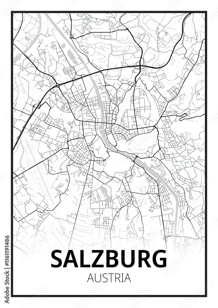 Fototapeta premium Salzbourg, Autriche