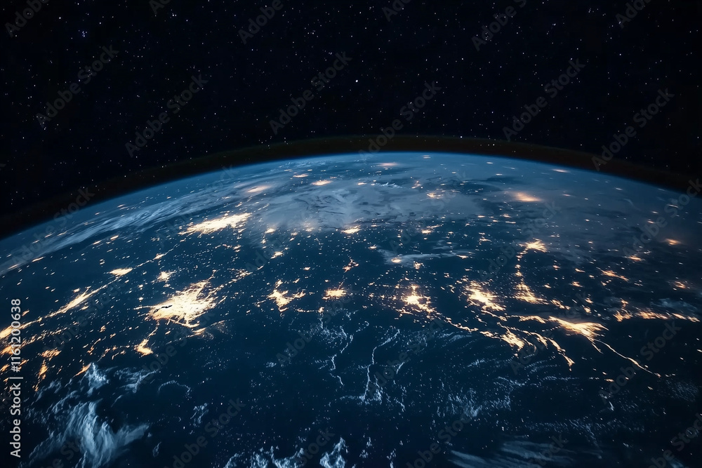 Fototapeta premium earth in space