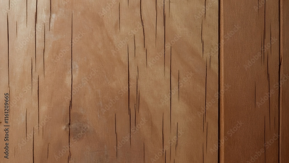Naklejka premium Rustic Elegance, Exquisitely Detailed Warm Wood Grain Texture - Ancient Oak Background Image