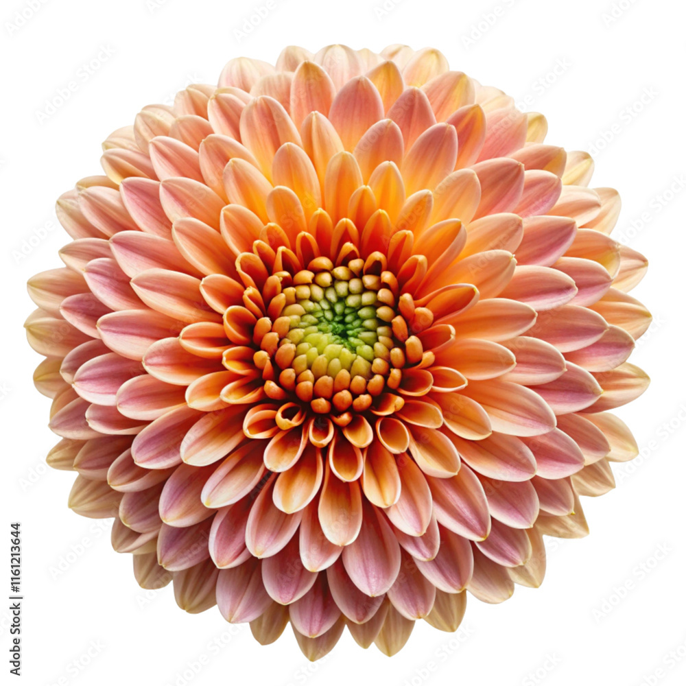 red dahlia flower isolated on white red dahlia flower isolated on white