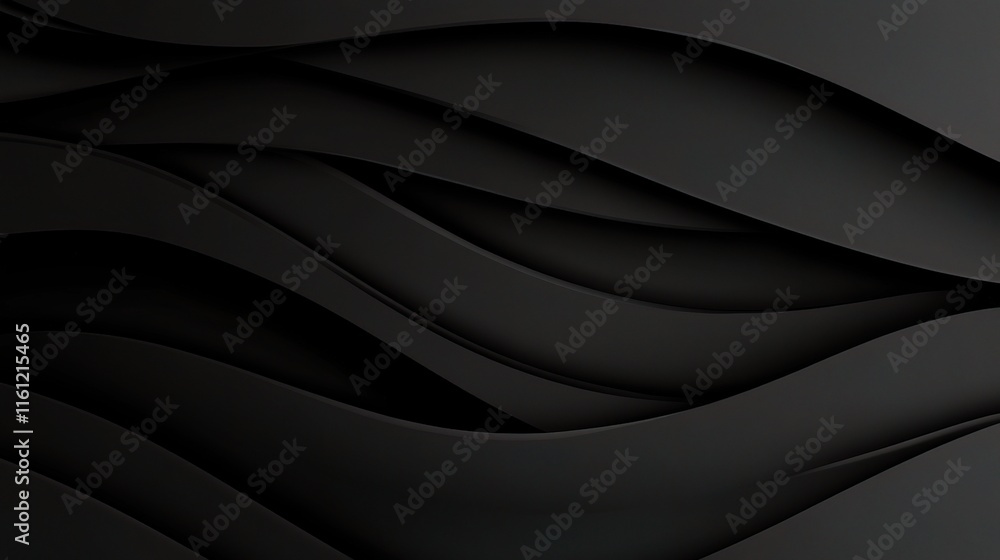 Abstract Black Wave Background for Business and Tech Use Abstract Black Wave Background for Business and Tech Use