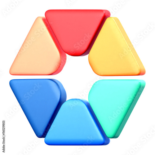 Diagram Chart 3D Icon