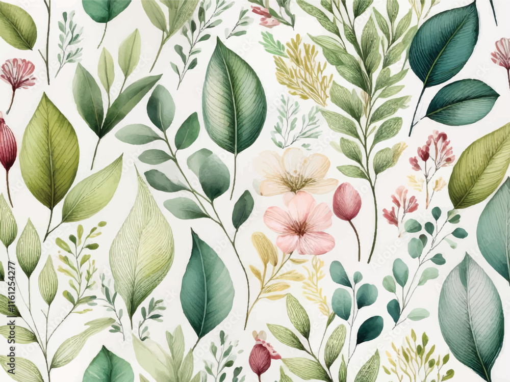 seamless floral pattern with flowers seamless floral pattern with flowers