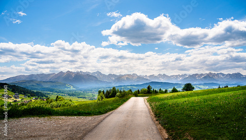 High Tatra Mountains Landscape, Poland photo