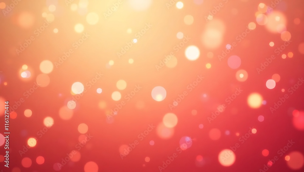 Abstract orange bokeh background. Generative Ai. Abstract orange bokeh background. Generative Ai.