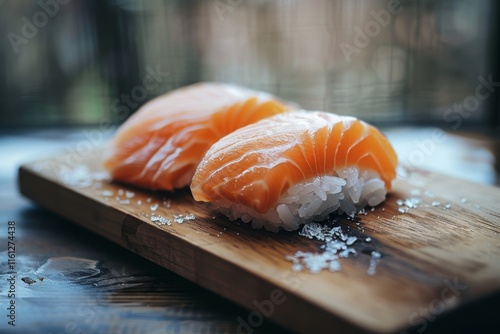 Delicious sushi  a culinary journey through traditional japanese cuisine and fresh ingredients photo