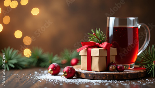 Festive Christmas Tea with Gift photo