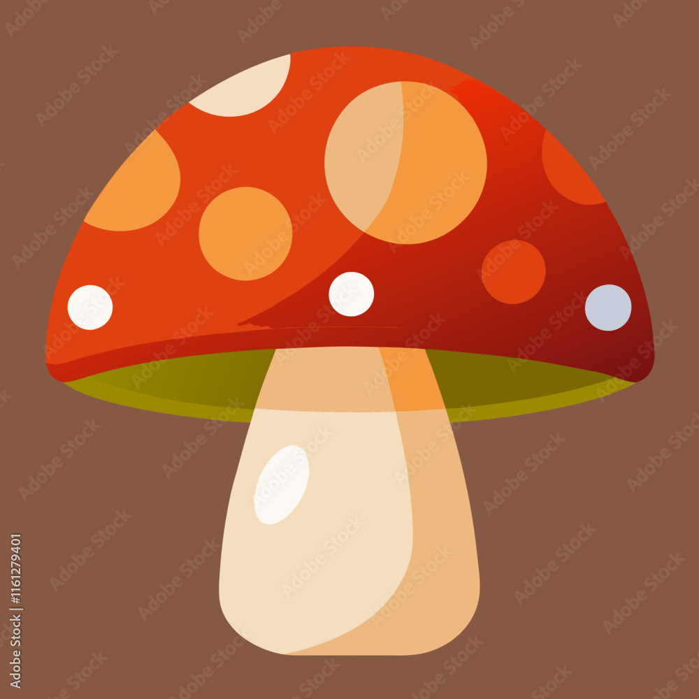 mushrooms on a white background mushrooms on a white background