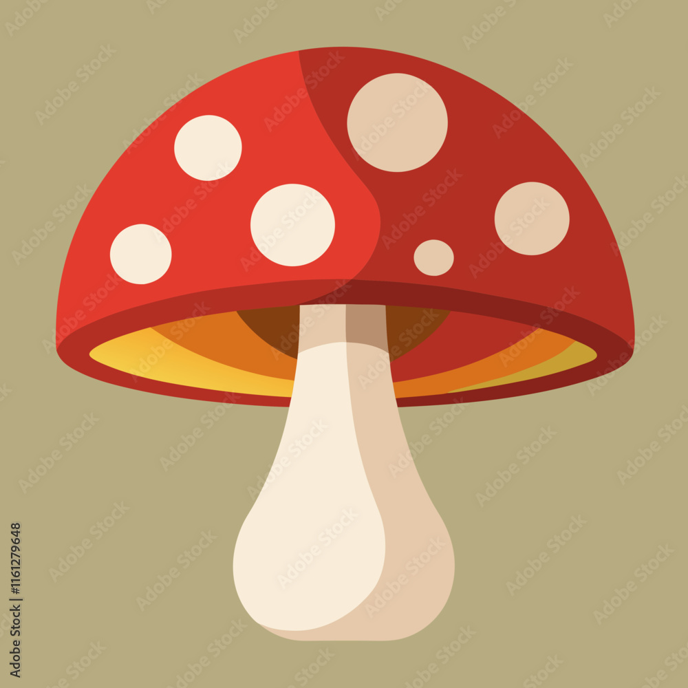 mushrooms on a white background mushrooms on a white background