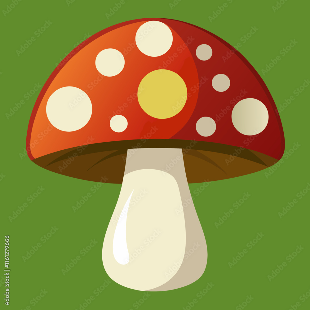 mushrooms on a white background mushrooms on a white background