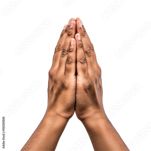 Hands in Prayer: A Symbol of Faith and Hope photo