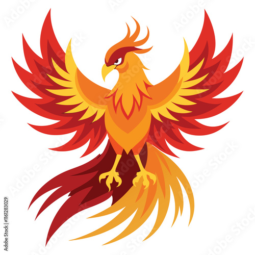 Fenix bird illustration