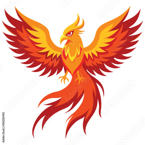 Fenix bird illustration