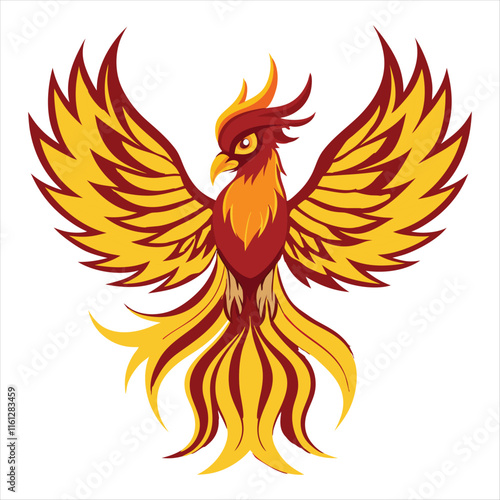 Fenix bird illustration