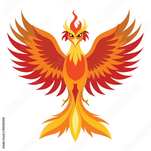 Fenix bird illustration