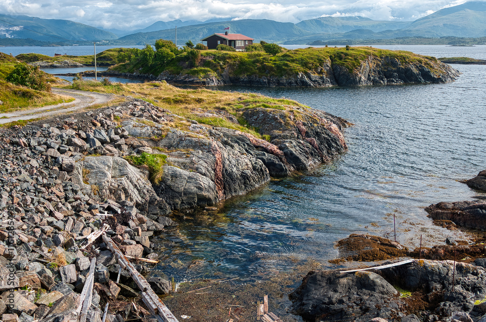 Hustadvika is a municipality in More og Romsdal county, Norway. It is located in the traditional districts of Nordmore and Romsdal.
