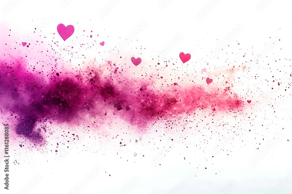An abstract Valentine's Day background filled with swirling hearts in vibrant reds and pinks, evoking love and romance in a dreamy design. An abstract Valentine's Day background filled with swirling hearts in vibrant reds and pinks, evoking love and romance in a dreamy design.