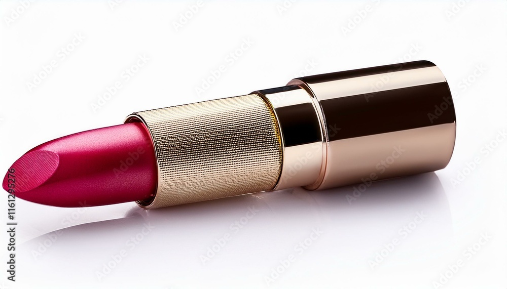 Lipstick tube isolated on a white background Lipstick tube isolated on a white background