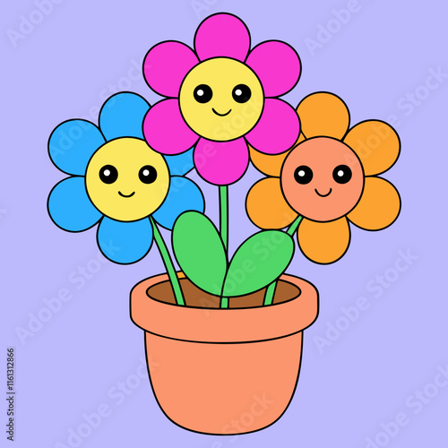 flower in a pot