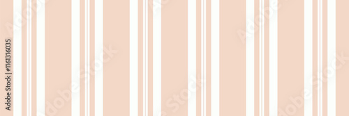 Japanese background texture seamless, scratched vector pattern textile. Lady lines vertical stripe fabric in white and light colors.