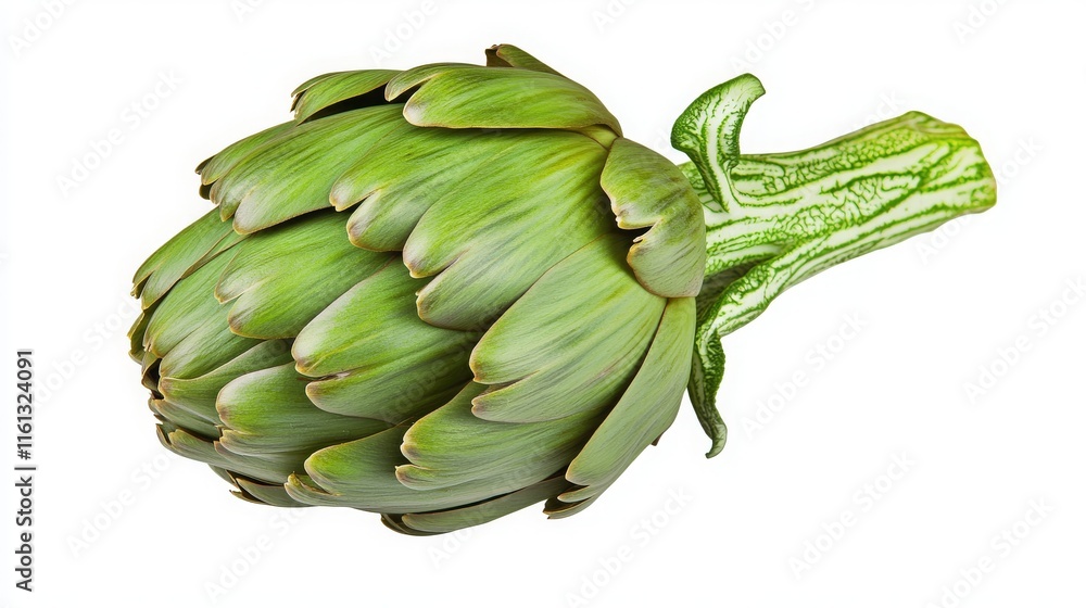 Unique Artichoke with Detailed Texture and Shape Unique Artichoke with Detailed Texture and Shape