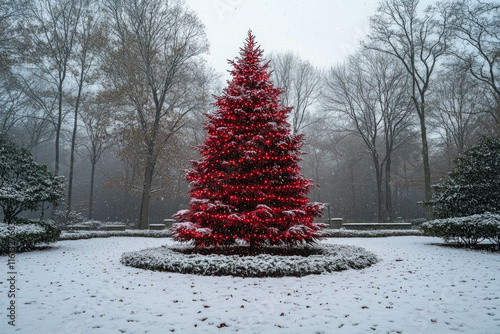 Christmas Tree With Lights ...