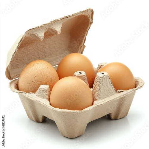 Egg Carton Isolated