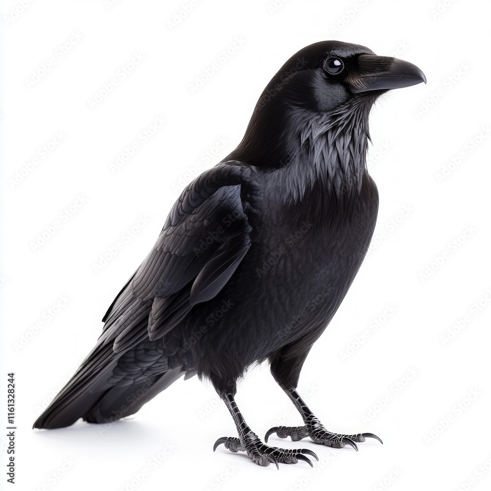 Fototapeta premium Isolated Corvus