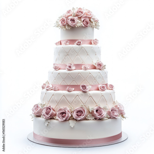 Wedding Cake Isolated