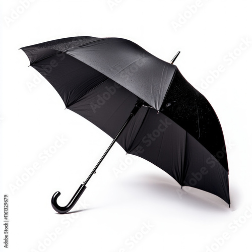 Black Umbrella Isolated