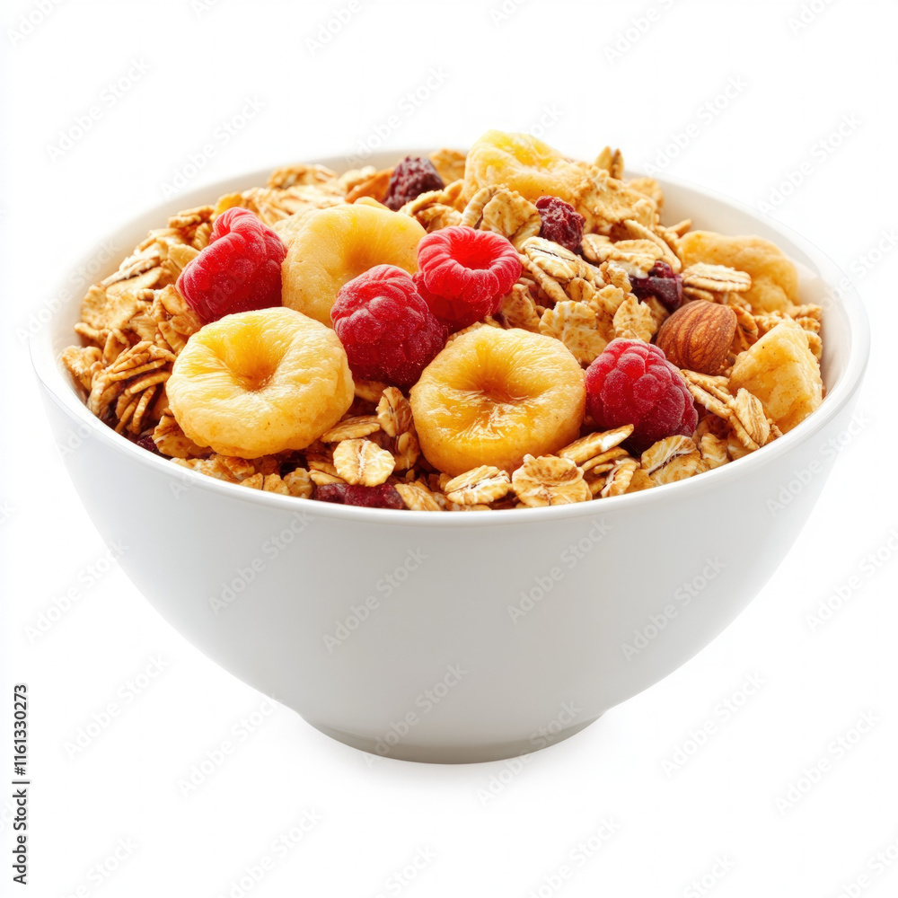Granola Isolated Granola Isolated