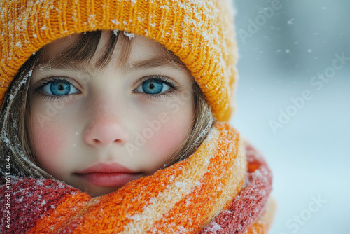 Girl In Winter Cap