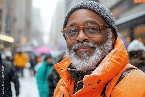 Man In Winter Coat