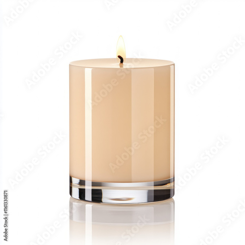 Single Candle Isolated