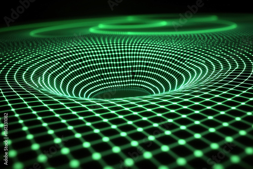 Technology Background Grid ...