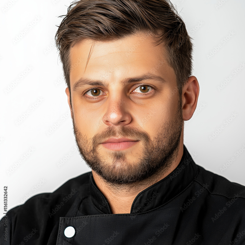 Obraz premium Male Chef Isolated