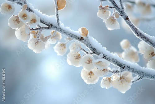 White Winter Background
