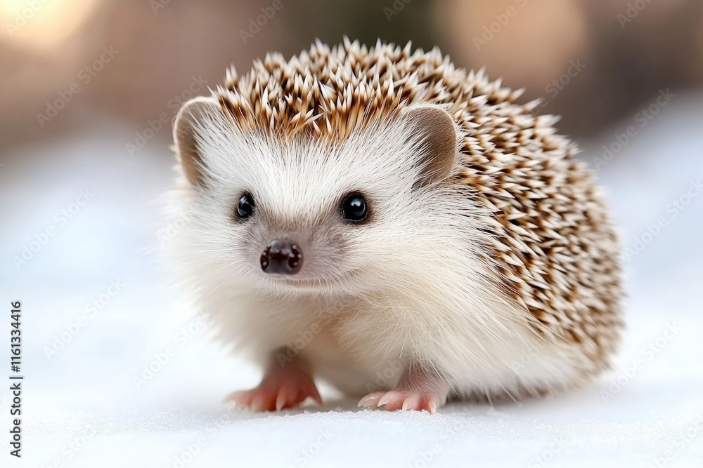 Hedgehog In Winter Hedgehog In Winter