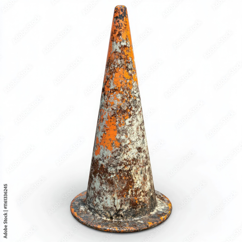 Construction Cone Isolated Construction Cone Isolated