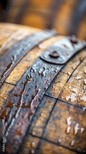 wine barrel texture
