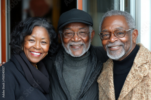 African American Family At ...